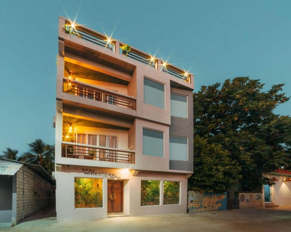 White Coral Rasdhoo building